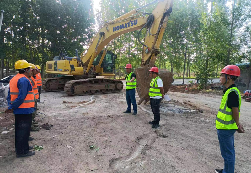 第四區(qū)域項(xiàng)目部城北污水項(xiàng)目工程動態(tài)