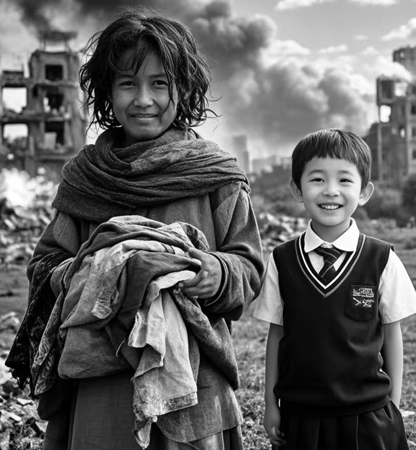 戰(zhàn)火之外，中國祥和