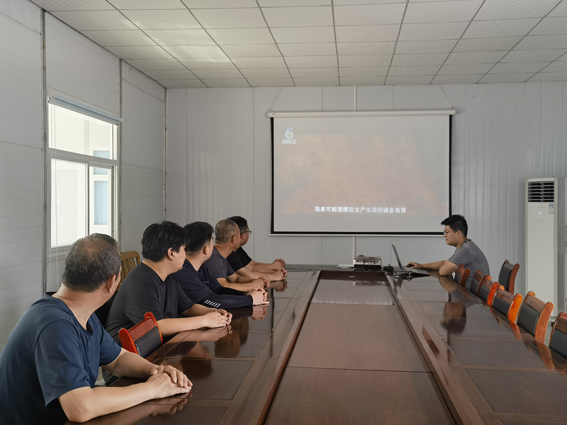 高青拌合站召開安全生產(chǎn)月活動(dòng)動(dòng)員會(huì)