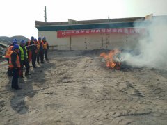 養(yǎng)護工程分公司南崔路進行消防應急演練