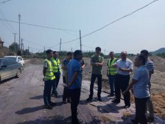 淄博市交通局對(duì)九東路安全專項(xiàng)檢查
