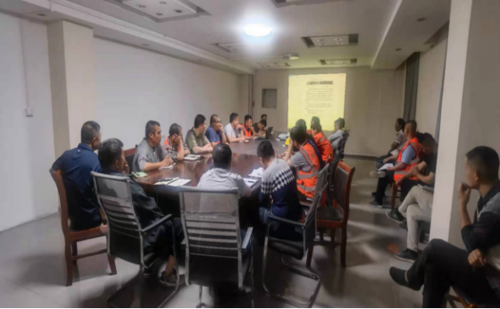 抓質(zhì)量、保安全、促進(jìn)度--文昌湖預(yù)制場(chǎng)項(xiàng)目部工地例會(huì)見(jiàn)實(shí)效