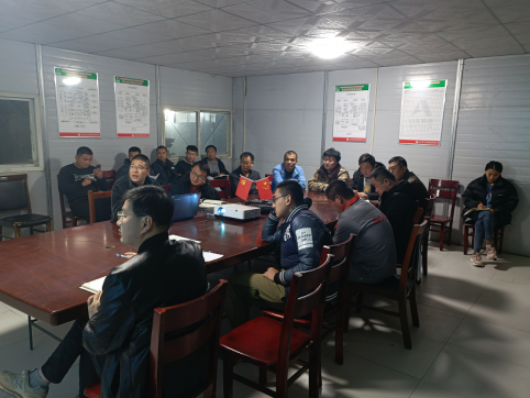 臨臨六標一分部舉辦試驗培訓