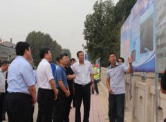 淄博市市長(zhǎng)周連華來(lái)工地調(diào)研