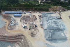 江西項目部水穩(wěn)副站建設(shè)紀實