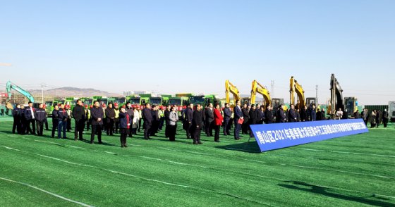 沿河?xùn)|路項目吹響開工集結(jié)號