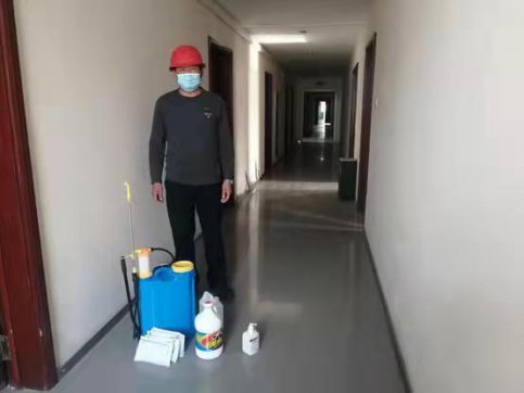 抗擊疫情，第五區(qū)域項目部在行動